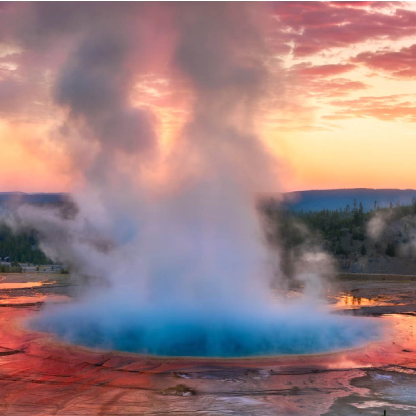 【精品小团,含3天2晚黄石】不超过13人| 全新高顶 | 洛杉矶+拉斯维加斯+下羚羊彩穴+马蹄湾+布莱斯峡谷+黄石+大提顿+盐湖城+锡安国家公园 7日游(团号:YH7X)